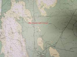 Saimaan vesistö Joensuu 1:40 000 - Merikartta