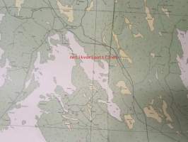 Saimaan vesistö Joensuu 1:40 000 - Merikartta