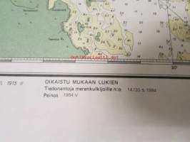 Saimaan vesistö Joensuu 1:40 000 - Merikartta