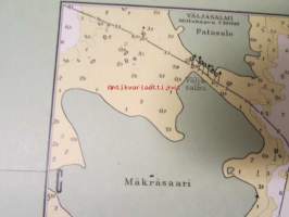 Saimaan vesistö Savonlinna - Punkasalmi 1:40 000 - Merikartta