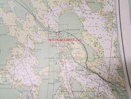 Saimaan vesistö Savonlinna - Punkasalmi 1:40 000 - Merikartta