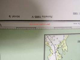 Saimaan vesistö Savonlinna - Punkasalmi 1:40 000 - Merikartta