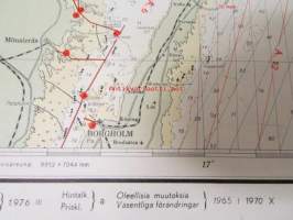 Itämeri Pohjois-Itämeri / Norra Östersjön 1:500 000 - Merikartta