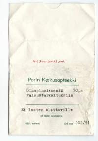 Porion Keskusapteekki Pori  / Sinapinsiemeniä Taloustarkoituksiin Apteekkipussi