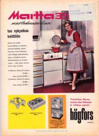 Kotiliesi 1959 N:o 12 kesäkuu II.  Katso sisällysluettelo kuvasta.