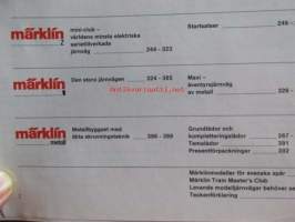 MÄRKLIN Samlat utbud 1994/95 SV - tuoteluettelo