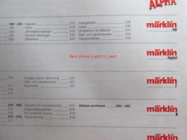 MÄRKLIN Samlat utbud 1994/95 SV - tuoteluettelo