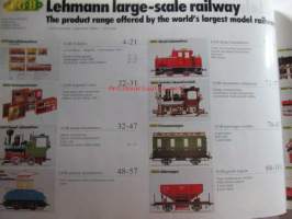 L.G.B. Lehmann The Big Train 1981 - tuoteluettelo