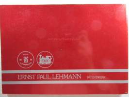 L.G.B. Lehmann The Big Train 1981 - tuoteluettelo
