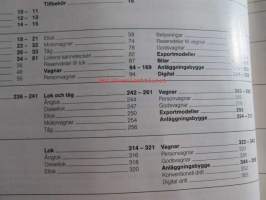 MÄRKLIN Samlat utbud/Samlet program 1993/94 SV-DK - tuoteluettelo