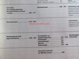 MÄRKLIN Samlat utbud/Samlet program 1993/94 SV-DK - tuoteluettelo