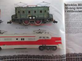 MÄRKLIN Med Datoranslutning 1985/86 SV - tuoteluettelo