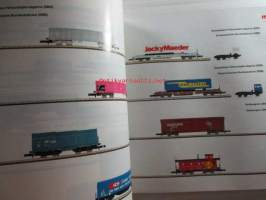 MÄRKLIN Samlat program/Samlet Program 1991/92 SV-DK - tuoteluettelo