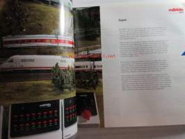 MÄRKLIN Samlat program/Samlet Program 1991/92 SV-DK - tuoteluettelo