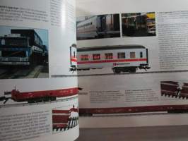 MÄRKLIN Samlat program/Samlet Program 1991/92 SV-DK - tuoteluettelo