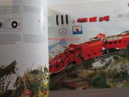 MÄRKLIN Samlat program/Samlet Program 1991/92 SV-DK - tuoteluettelo