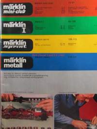 MÄRKLIN 1978 SV - tuoteluettelo