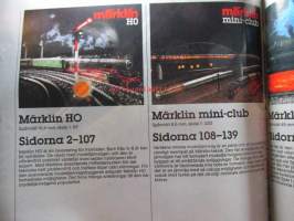 MÄRKLIN 1983/84 SV - tuoteluettelo