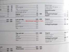 MÄRKLIN Samlat utbud/Samlet program 1992/93 SV-DK - tuoteluettelo
