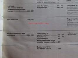 MÄRKLIN Samlat utbud/Samlet program 1992/93 SV-DK - tuoteluettelo