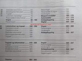 MÄRKLIN Samlat utbud/Samlet program 1992/93 SV-DK - tuoteluettelo