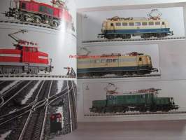 MÄRKLIN HO - de många möjligheternas modelljärnväg 1984/85 SV - tuoteluettelo