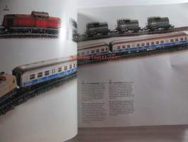 MÄRKLIN HO - de många möjligheternas modelljärnväg 1984/85 SV - tuoteluettelo