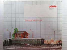 MÄRKLIN HO - de många möjligheternas modelljärnväg 1984/85 SV - tuoteluettelo