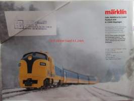 MÄRKLIN New Items for 1998 - tuoteluettelo