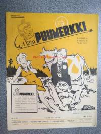 Eskon puumerkki 1939 nr 5 - Kuutamonumero - Suomen kansan pilalehti (sisältää erillisen &quot;Pölhönperän Sanomat&quot; -liitteen)