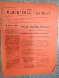 Eskon puumerkki 1939 nr 5 - Kuutamonumero - Suomen kansan pilalehti (sisältää erillisen &quot;Pölhönperän Sanomat&quot; -liitteen)