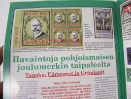 Keräilyharvinaisuus 1998 nr 2 -mm. Havaintoja pohjoismaisen joulumerkin taipaleelta - Tanska - Färsaaret - Grönlanti, Afrikan Tähti lumoaa sukupolvesta toiseen,