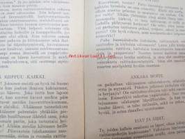 Kaikki kasvattavaan raittiustyöhön! Sos.-dem. Raittiusliitto valistuskirjoitus