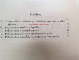 Pyhäkoulu