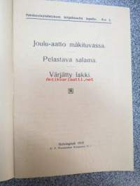 Joulu-aatto mälkituvassa - Pelastava salama - Varjätty lakki -Pyhäkouluyhdistyksen kirjallisuutta lapsille nr 3