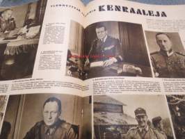 Suomen Kuvalehti 1941 nr 42, uusia everstejä - Kurt Bruncrona, Väinö Paananen, Herman Uimonen, Jarl Wulff, Karl Mandelin, Veikko Räsänen, Arvo Saloranta,