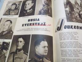 Suomen Kuvalehti 1941 nr 42, uusia everstejä - Kurt Bruncrona, Väinö Paananen, Herman Uimonen, Jarl Wulff, Karl Mandelin, Veikko Räsänen, Arvo Saloranta,