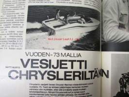 Tekniikan Maailma 1972 nr 19 sis. mm. Stutz Blackhawk, Photokina 72, Farnborough 72, Vesijetti Chrysleriltäkin, Huoltokoe Opel, Halpa Italialainen Beretta 74