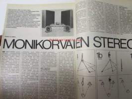 Tekniikan Maailma 1972 nr 16  Kansikuvassa purjealus Danmark. sis. mm. seur. artikkelit / kuvat / mainokset;      General Motors höyrylinjuri - saasteeton ja