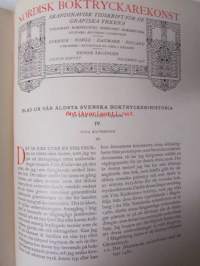 Nordisk boktryckare konst 1908 - sidottu vuosikerta