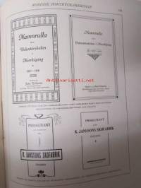 Nordisk boktryckare konst 1908 - sidottu vuosikerta