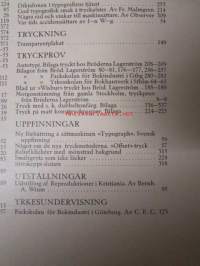 Nordisk boktryckare konst 1911 - sidottu vuosikerta