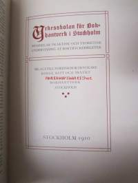 Nordisk boktryckare konst 1911 - sidottu vuosikerta