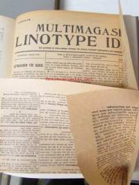 Nordisk boktryckare konst 1913 - sidottu vuosikerta