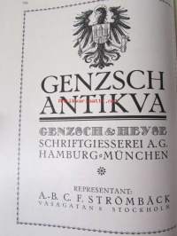 Nordisk boktryckare konst 1917 - sidottu vuosikerta