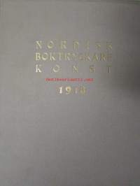 Nordisk boktryckare konst 1918 - sidottu vuosikerta