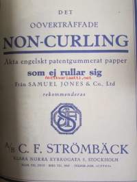 Nordisk boktryckare konst 1920 - sidottu vuosikerta