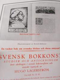 Nordisk boktryckare konst 1920 - sidottu vuosikerta