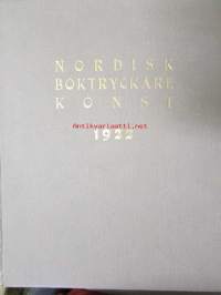 Nordisk boktryckare konst 1922 - sidottu vuosikerta (Kansi on 1922, sisus 1921, painossa tapahtunut vaihdos)