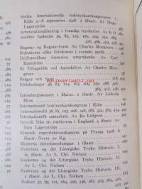 Nordisk boktryckare konst 1928 - sidottu vuosikerta